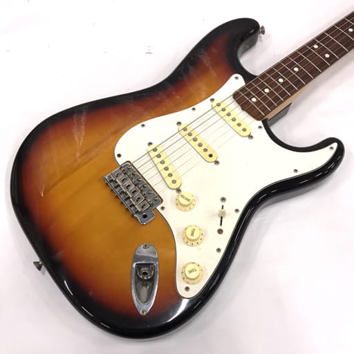 フェンダー ジャパン エレキギター ストラトキャスター P079440 出音確認済み 社外ハードケース付き Fender